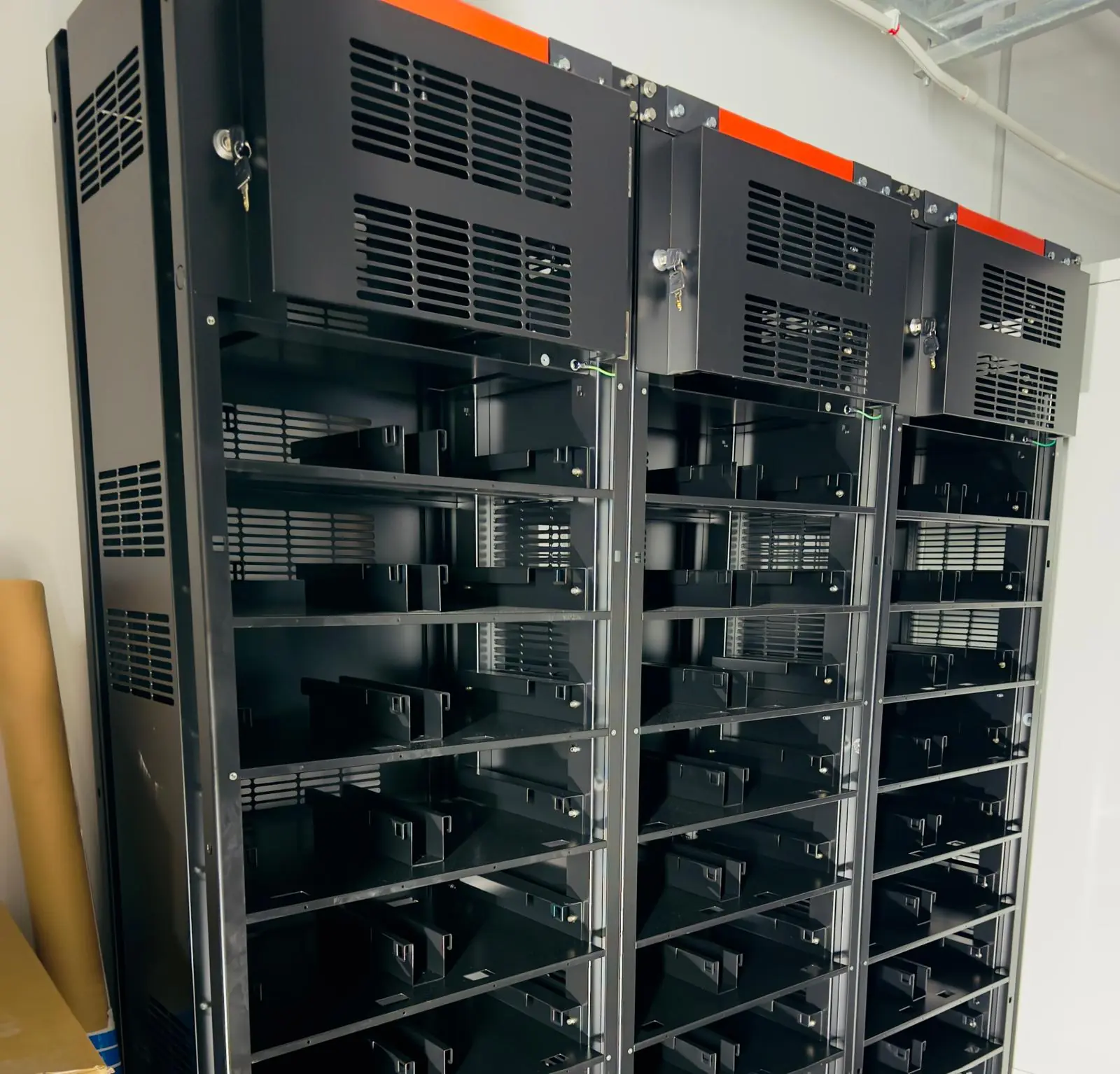 After cleaning — Equipment & Rack Surfaces
