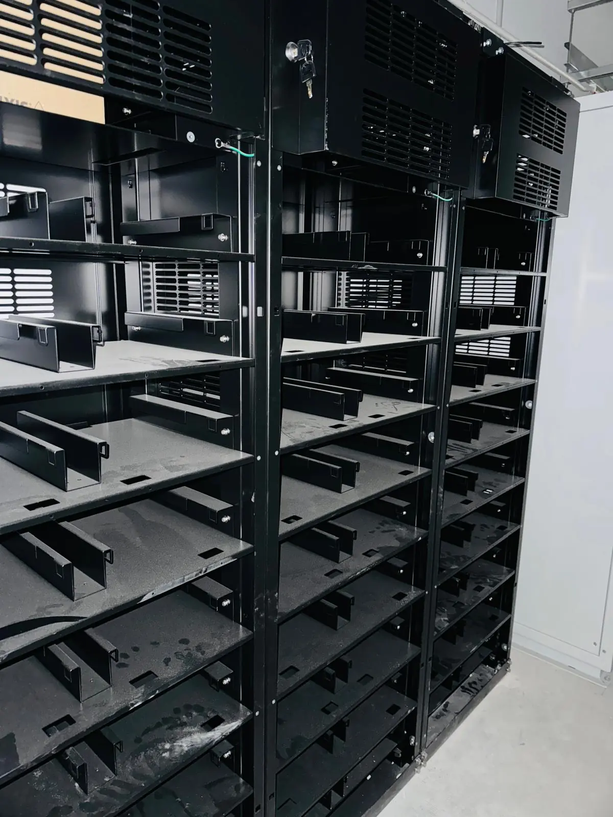 Before cleaning — Equipment & Rack Surfaces